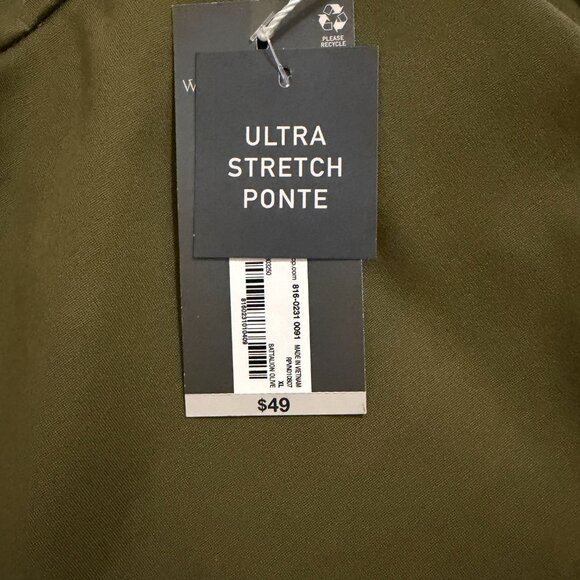 Worthington Pull-On Tapered Trousers (Battalion Olive) - Picture 6 of 8